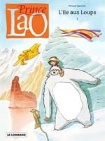 couverture bande dessinée L&#039;île aux loups