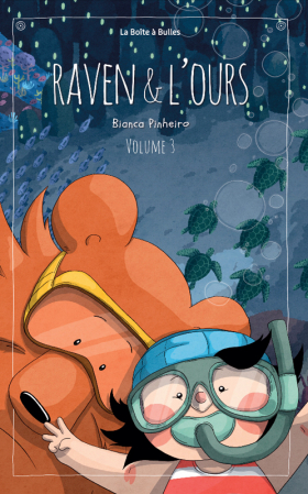 couverture bande dessinée Raven et l&#039;ours T3