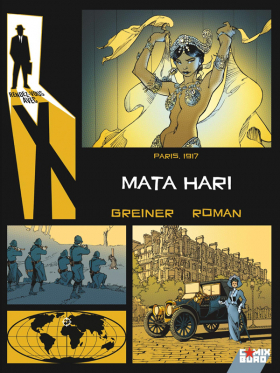 couverture bande dessinée Mata Hari