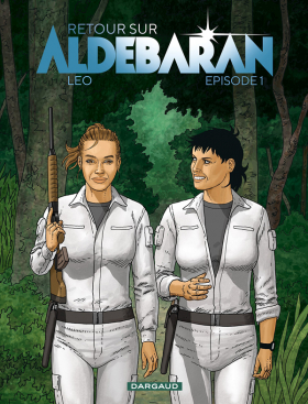 couverture bande dessinée Retour sur Aldébaran T1