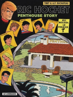 couverture bande dessinée Penthouse Story