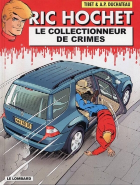 couverture bande dessinée Le collectionneur de crimes