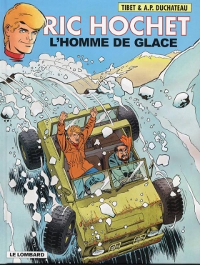 couverture bande dessinée L&#039;homme de glace