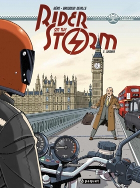 couverture bande dessinée Londres