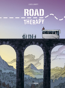 couverture bande dessinée Road Therapy