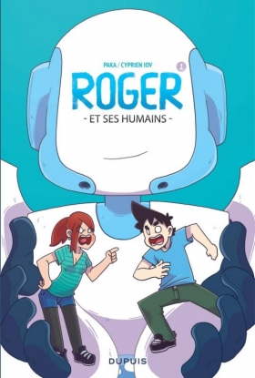 couverture bande dessinée Roger et ses humains T1