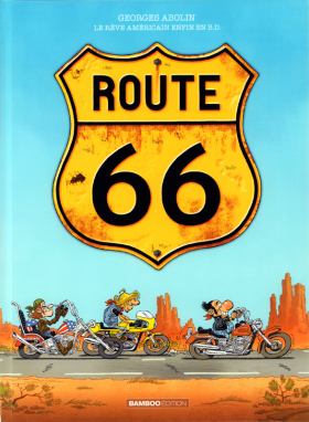 couverture bande-dessinee Route 66