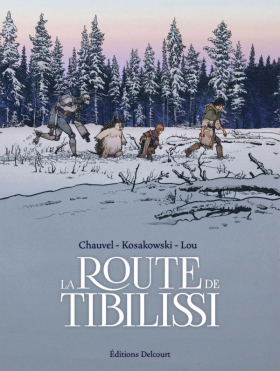 couverture bande dessinée Route de Tibilissi