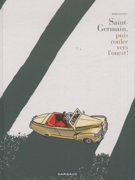 couverture bande dessinée Saint-Germain, puis rouler vers l&#039;ouest