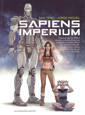 couverture bande dessinée Sapiens Imperium