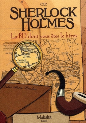 couverture bande dessinée Sherlock Holmes – La BD dont vous êtes le héros
