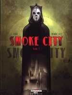 couverture bande dessinée Smoke city T1