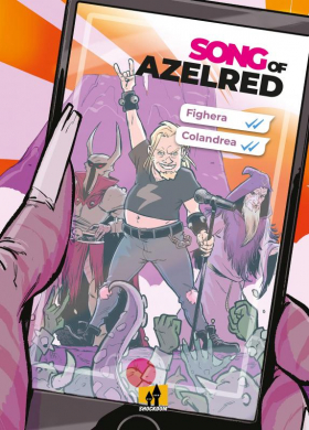 couverture bande dessinée Song of Azelred