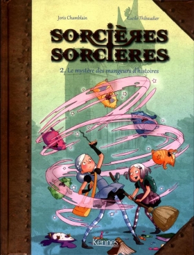 couverture bande dessinée Le mystère des mangeurs d&#039;histoires