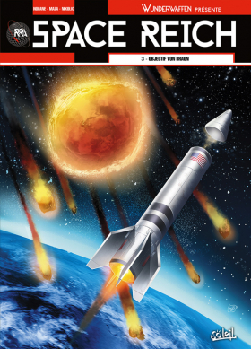 couverture bande dessinée Objectif Von Braun
