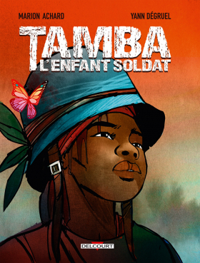 couverture bande-dessinee Tamba, l'enfant soldat
