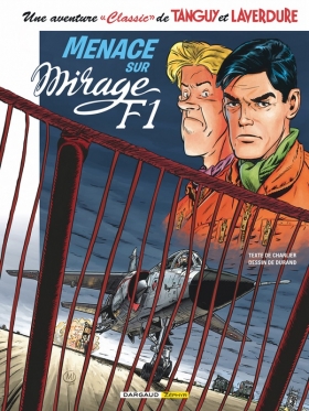 couverture bande-dessinee Menace sur Mirage F1