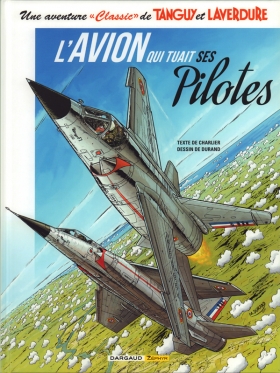 couverture bande dessinée L&#039;avion qui tuait ses pilotes