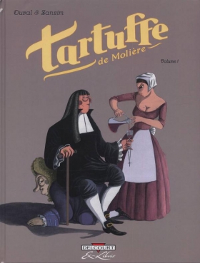 couverture bande-dessinee Tartuffe, de Molière T1