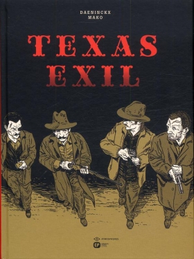 couverture bande dessinée Texas exil