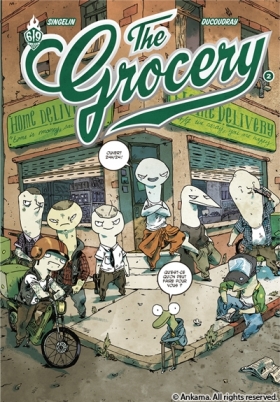 couverture bande dessinée The Grocery T2