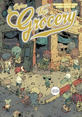 couverture bande dessinée The Grocery
