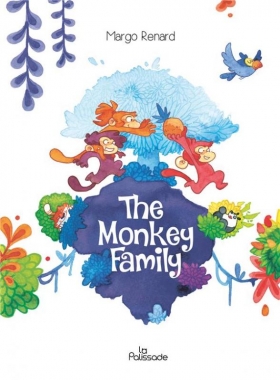 couverture bande dessinée The Monkey family