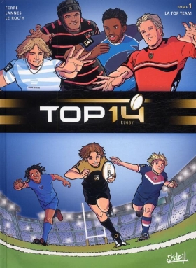 couverture bande dessinée La top team