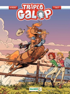 couverture bande dessinée Triple galop T8
