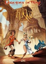 couverture bande dessinée La cité engloutie