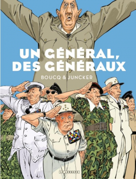 couverture bande dessinée Un Général, des généraux