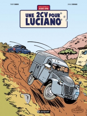 couverture bande-dessinee Une 2CV pour Luciano