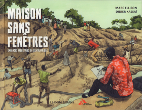 couverture bande-dessinee Enfances meurtries en Centrafrique