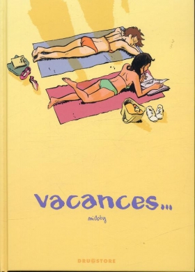 couverture bande-dessinee Vacances...