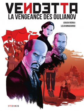 couverture bande dessinée La vengeance des Oulianov