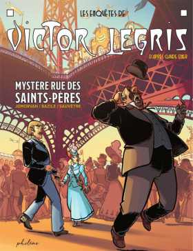 couverture bande dessinée Victor Legris