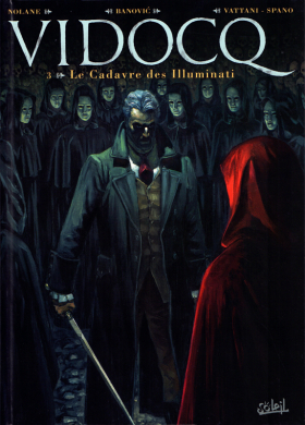 couverture bande dessinée Le Cadavre des Illuminati