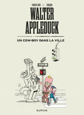 couverture bande dessinée Un cow-boy dans la ville