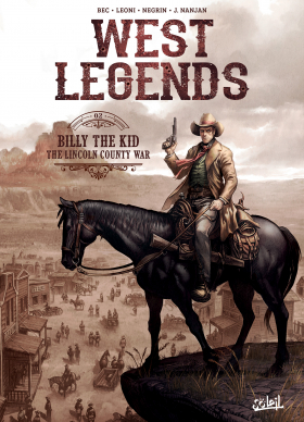 couverture bande dessinée Billy the Kid - the Lincoln county war