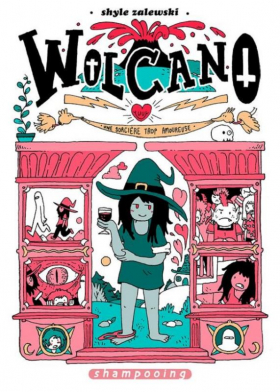couverture bande-dessinee Wolcano, la Sorcière du cul
