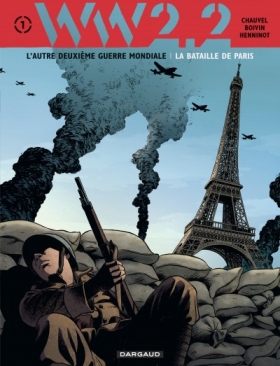 couverture bande dessinée La bataille de Paris