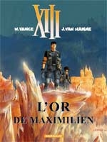 couverture bande dessinée L&#039;or de Maximilien