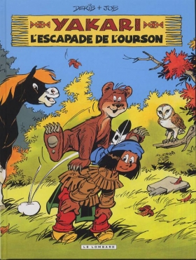 couverture bande dessinée L&#039;escapade de l&#039;ourson