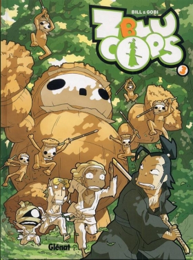 couverture bande dessinée Samouraï et fines herbes