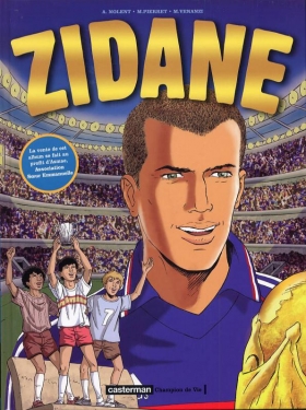 couverture bande dessinée Zidane