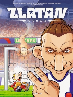 couverture bande dessinée Zlatan contre le monde