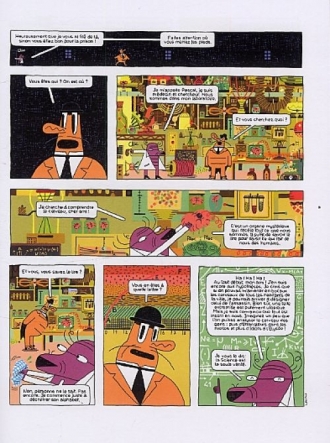 extrait bande-dessinee Dans le brouillard