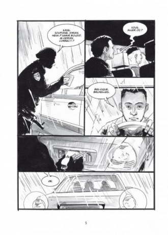 extrait bande-dessinee Reconstitution d'un attentat, Paris 13 novembre 2015