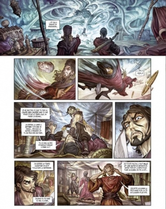 extrait bande-dessinee La cité aux mille colonnes