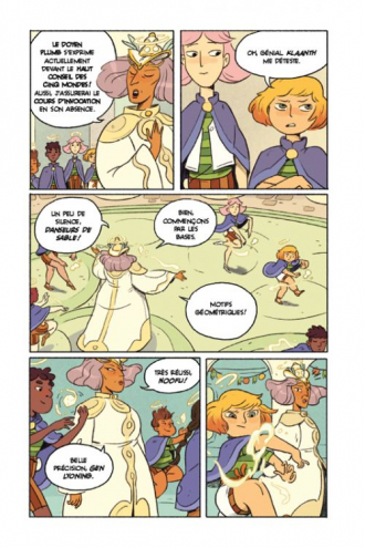 extrait bande-dessinee Le guerrier de sable